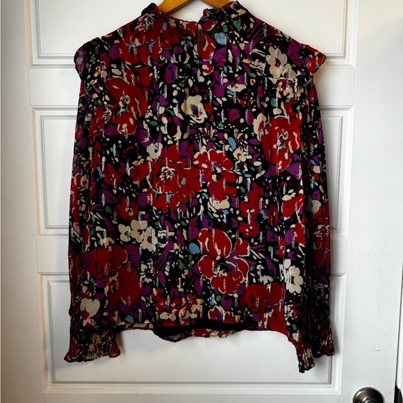J. Crew Multicolor Floral Blouse - Picture 3 of 3